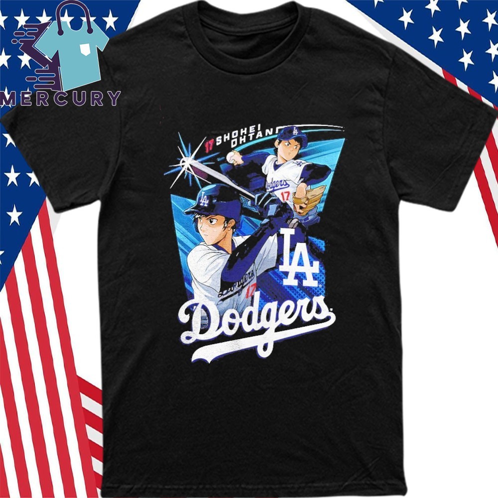 Shohei Ohtani - LA Dodgers x MC Blue T-Shirt – Toons Mart