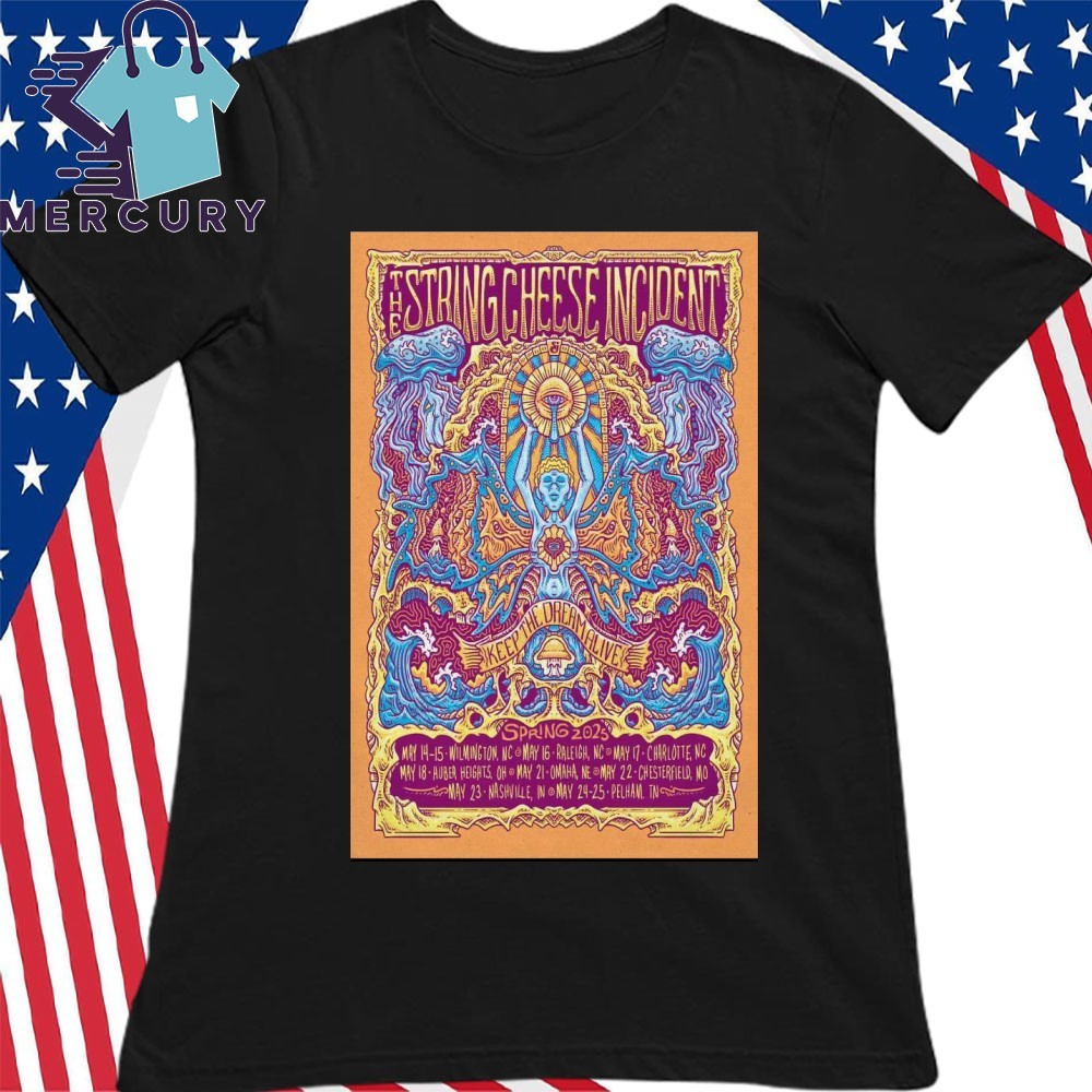 The String Cheese Incident Summer Tour 2025 Dates T-Shirts