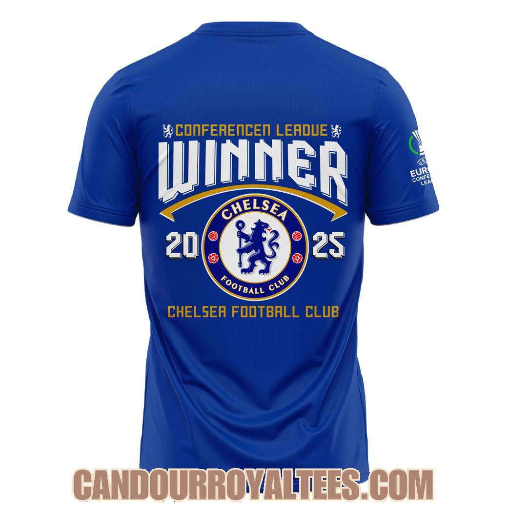 Chelsea FC 2025 Champions UEFA Conference League shirt