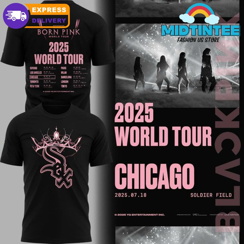 Official Chicago White Sox x Blackpink 2025 World Tour Special
