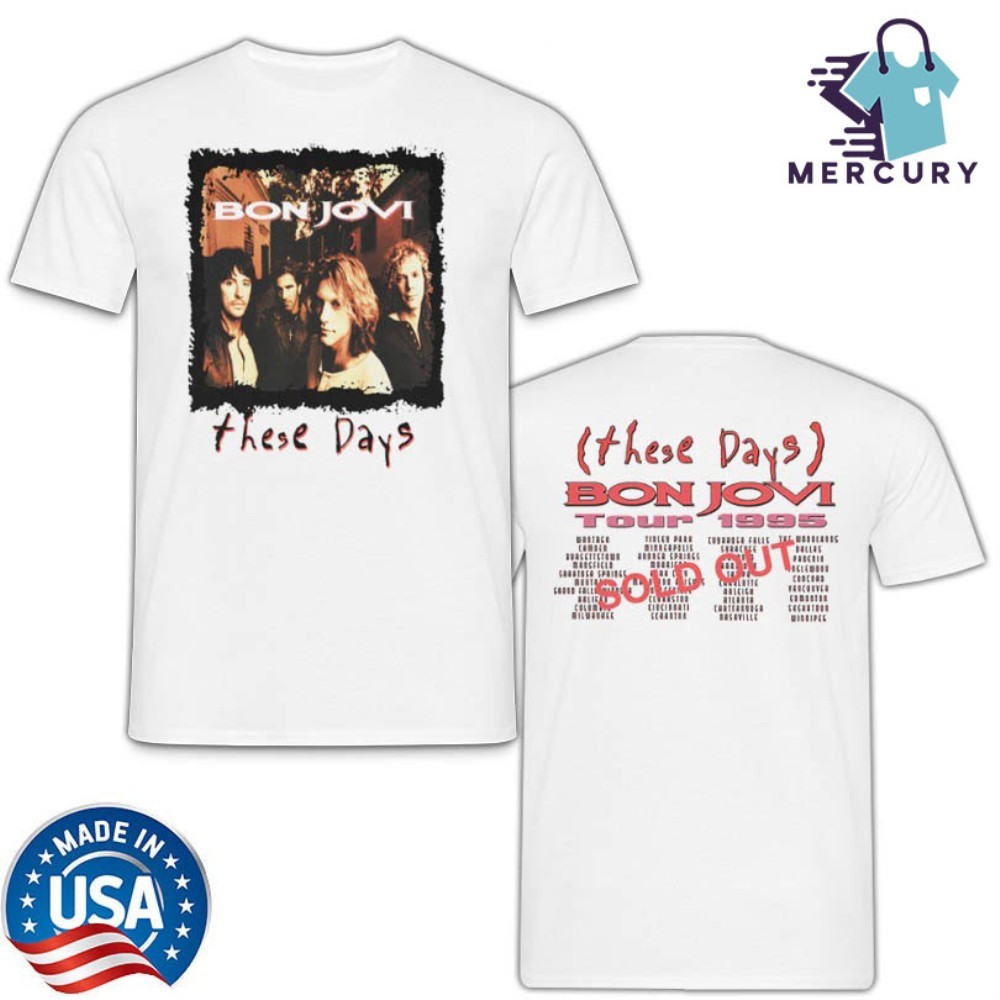 激レア！即発送！BON JOVI These Days Tシャツ Lサイズ
