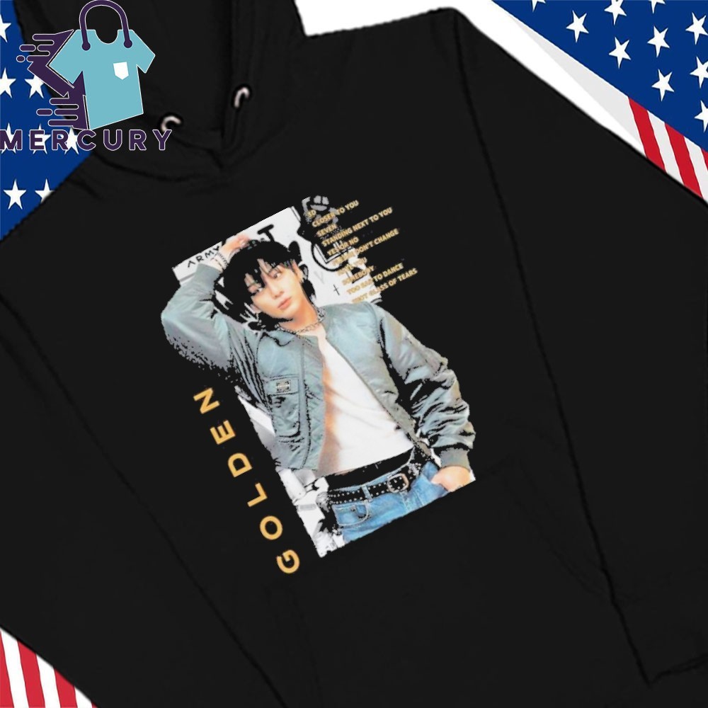 Official Bts Jungkook Golden Shirt, hoodie, sweater, long