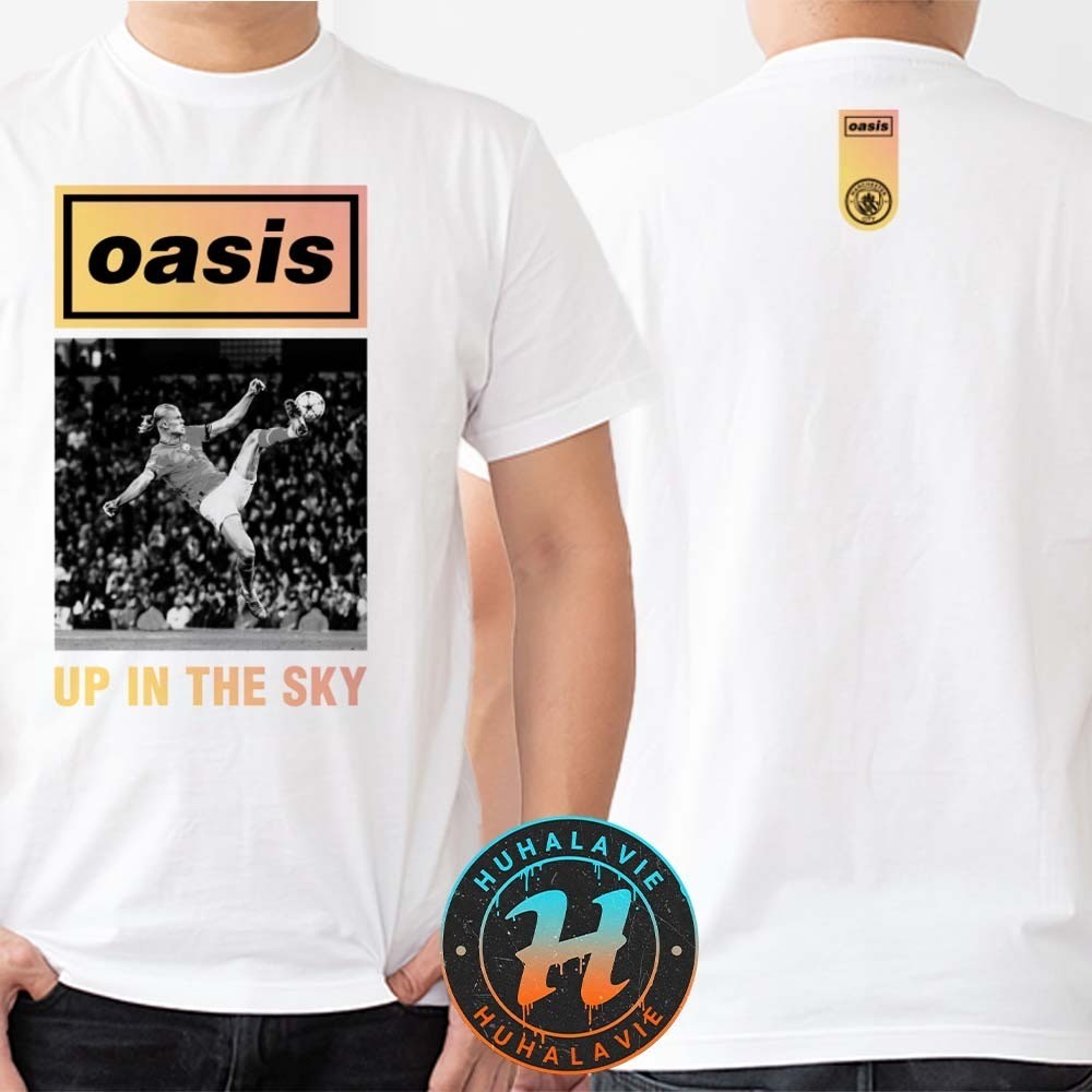 Manchester City oasis UP IN THE SKY Tシャツ Oasis×Manchester city