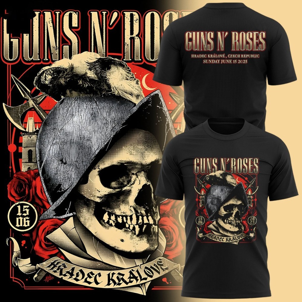 Official Guns N Roses World Tour To Hradec Kralove 2025