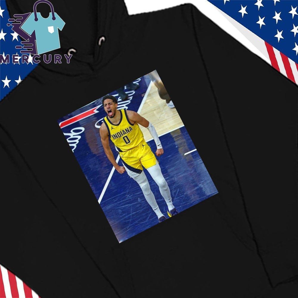 Official Tyrese Haliburton Indiana Pacers Game Frames T