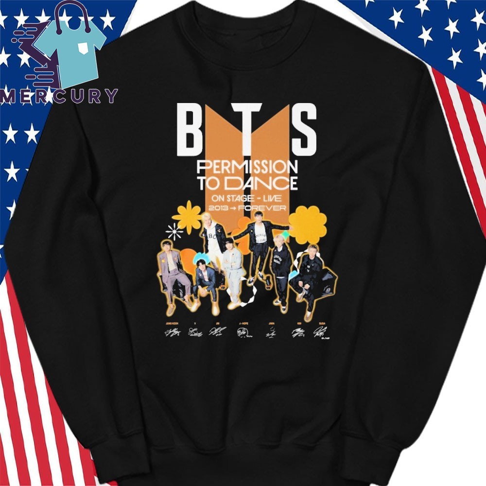 BTS PERMISSION TO DANCE ON STAGE Tシャツ　S BTS Permission To Dance On Stage Live 2013 Forever