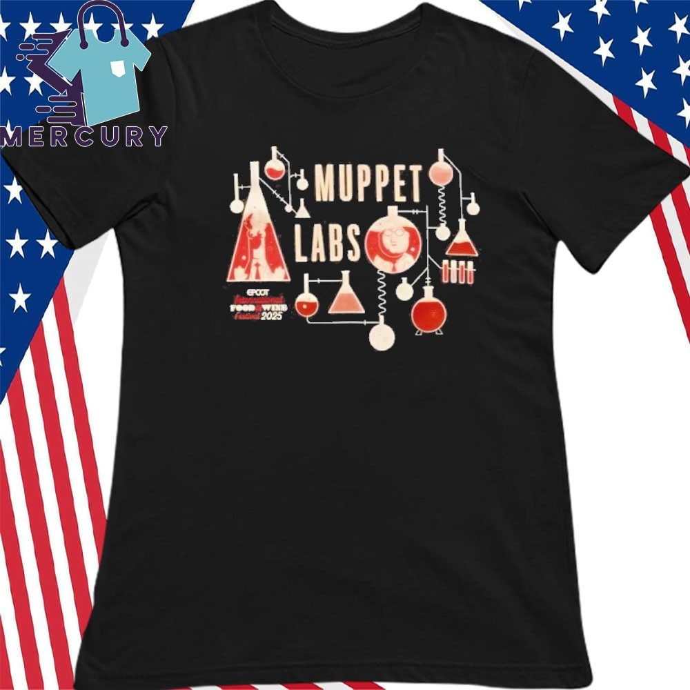 Official Epcot Food \u0026 Wine Festival Muppet Labs 2025 Shirt, hoodie,  sweater, long sleeve and tank top, image size:1000x1000
