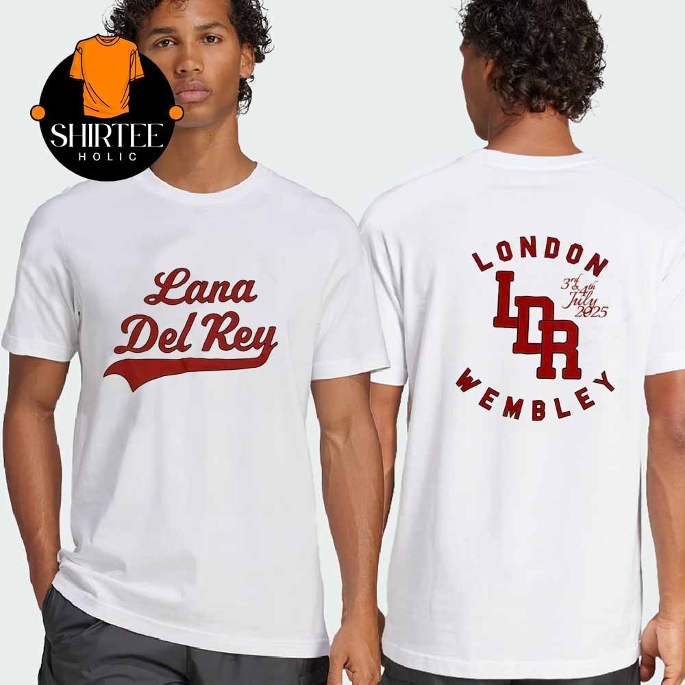 Official Lana Del Rey Wembley Stadium London 2025 On July 3rd 4th