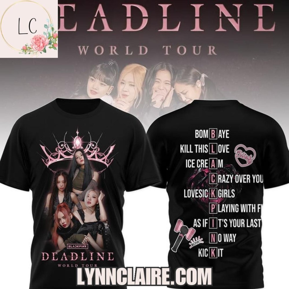 Official Limited Edition 2025 Blackpink Deadline World Tour