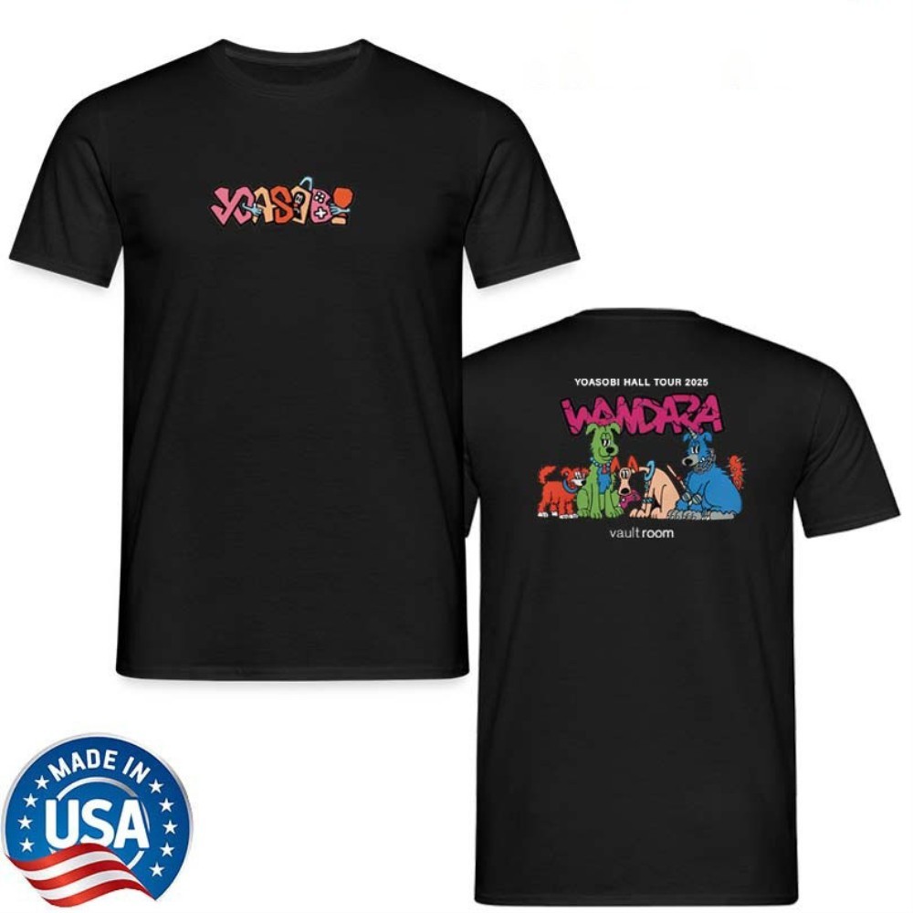 YOASOBI × vaultroom TEE WANDARA M Vaultroom x Yoasobi Wandara Collab Anime Music Fan Graphic T