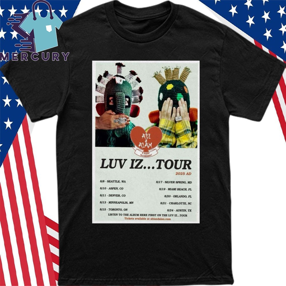 Official Erykah Badu x The Alchemist Abi & Alan Luv Iz Tour 2025