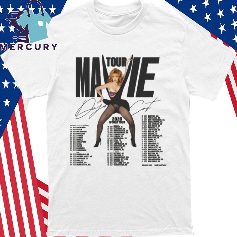 Official Doja Cat Tour Ma Vie 2025 Shirt, hoodie, sweater, long