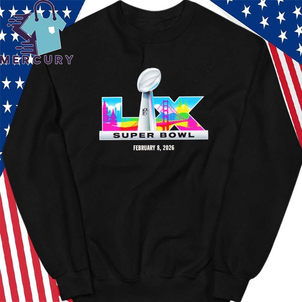 Official NFL Super Bowl LIX 2026 Logo On February 8 Shirt, hoodie