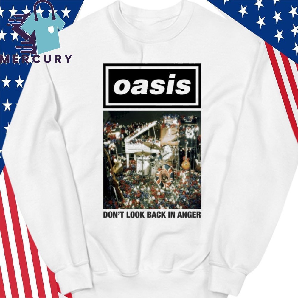 Official Oasis Don't Look Back In Anger Shirt, hoodie, sweater